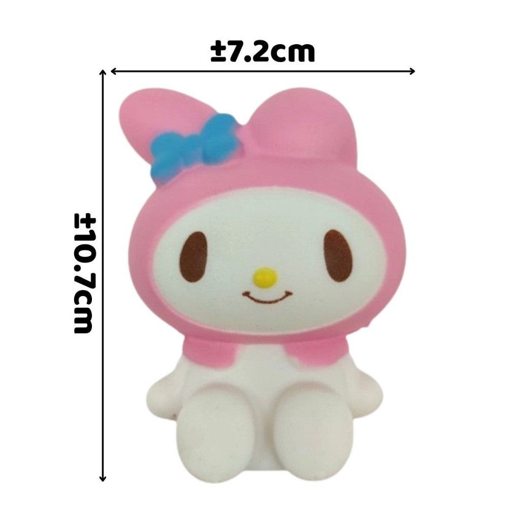 Mainan Anak Squishy Jumbo Karakter Sanrio / Cute Soft Decompression Toys / Pencetan Edukatif Viral